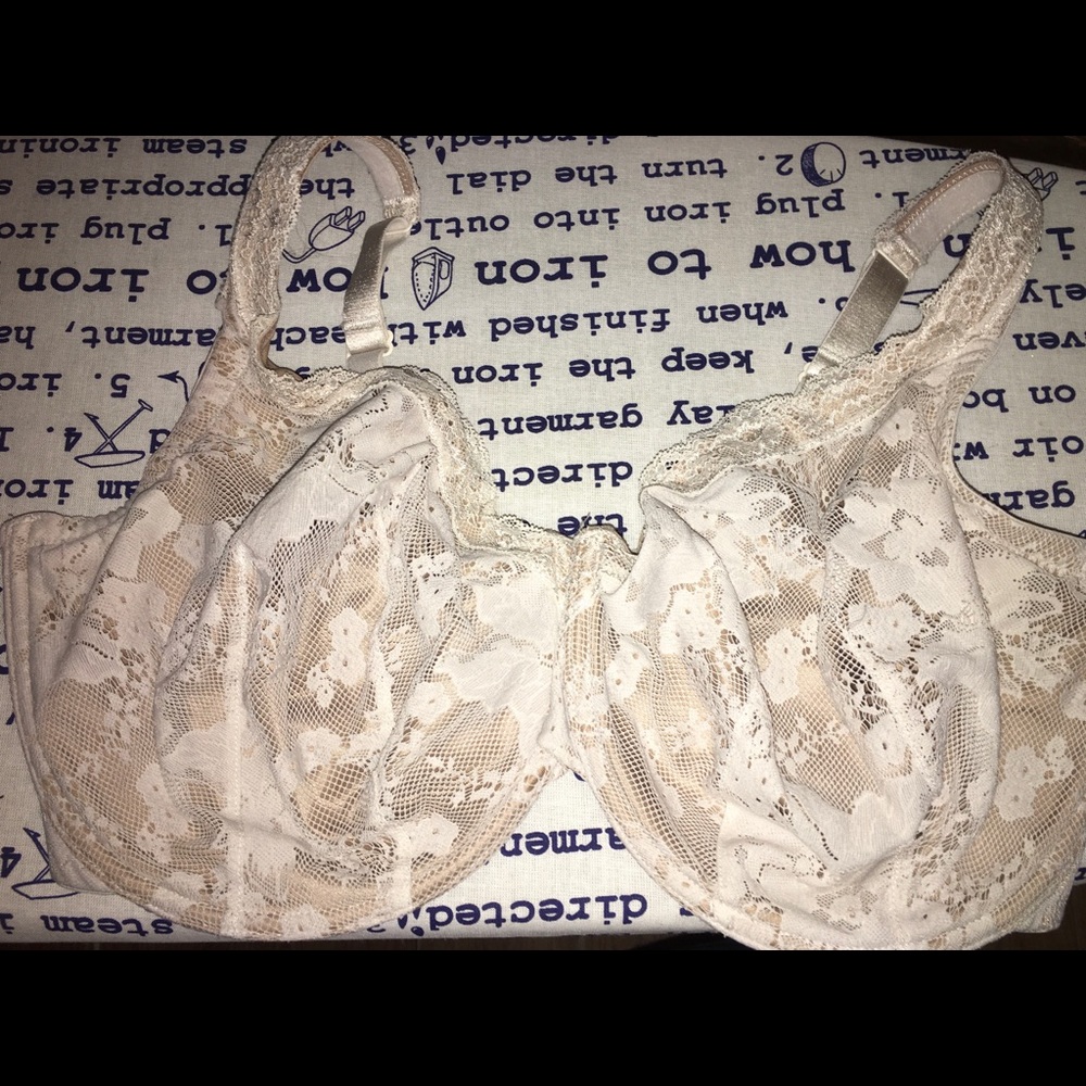 White Lace Full Coverage Bra